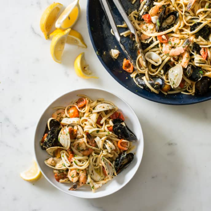 Calamari Linguine allo Scoglio