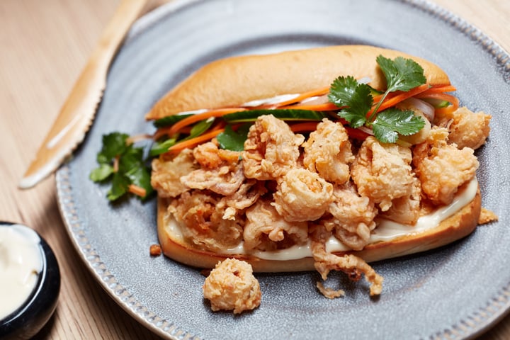 Recipe:&nbsp;Calamari Banh Mi