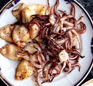 Sesame Grilled Calamari | The Town Dock
