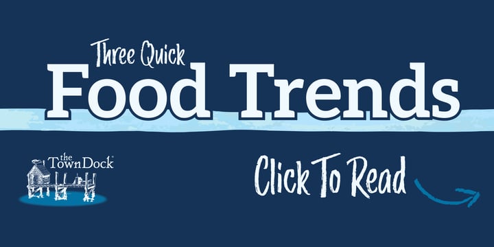 Infographic:&nbsp;Three Quick Food Trends