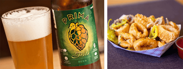 Victory Brewing Co.’s Prima Pils Beer & Calamari Pairing | The Town Dock