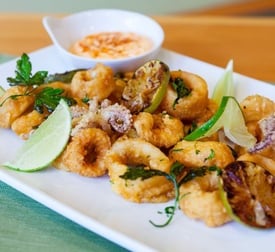 Fried Calamari Party Platter | The Town Dock