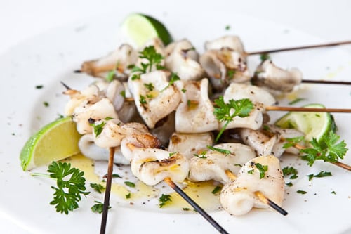 grilled calamari recipe | the town dock calamari | rhode island