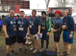 the town dock warrior dash group picture