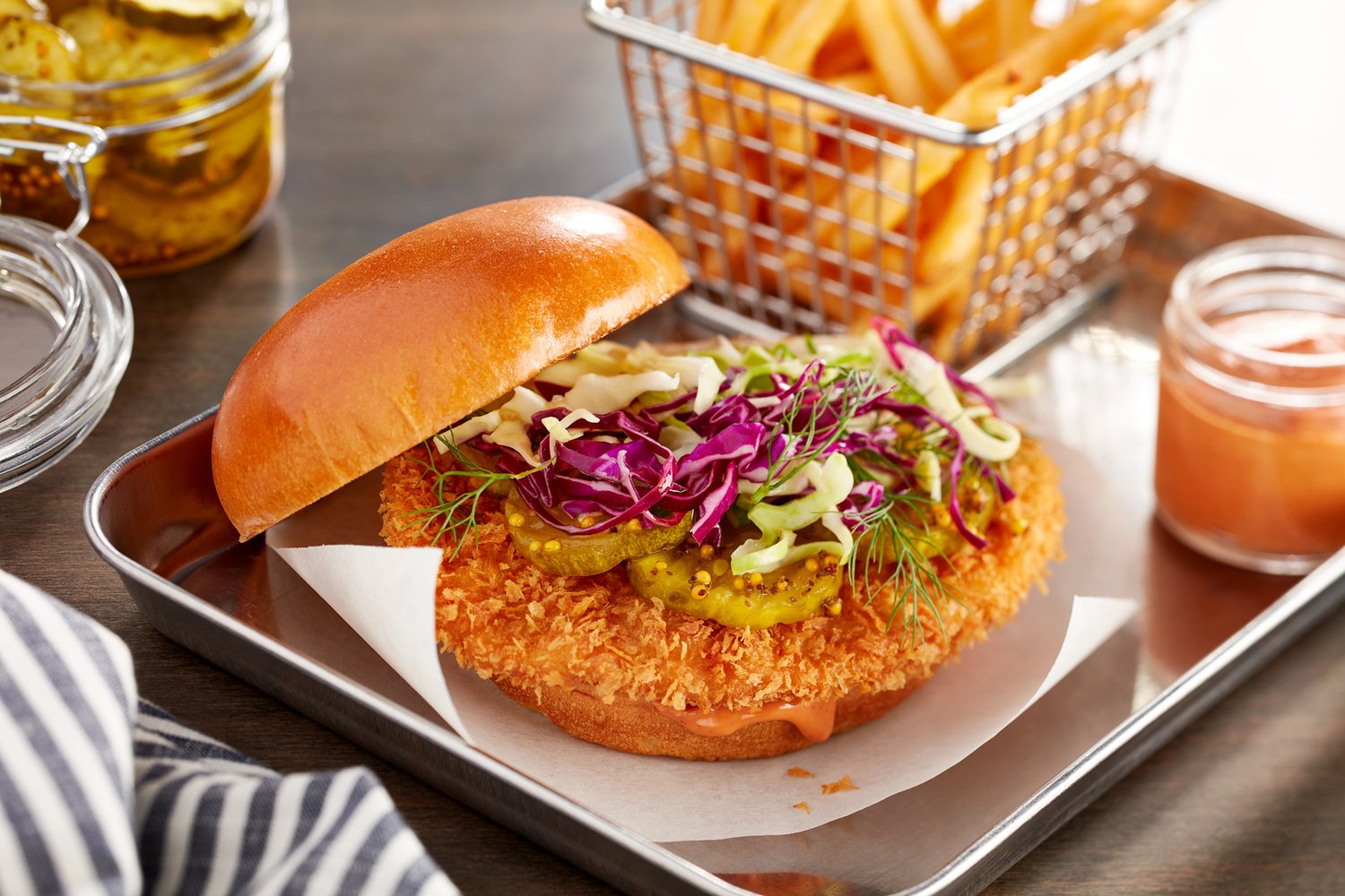 Recipe: Chicken-Fried Calamari Steak Sandwich