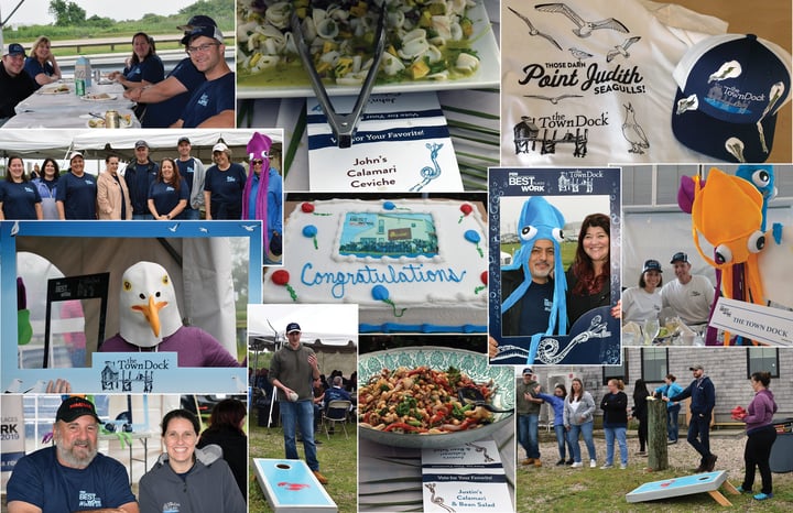 The Town Dock Celebrates Best Places to Work Award in 2019