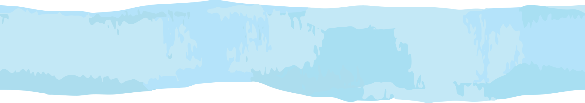 Decorative ice divider