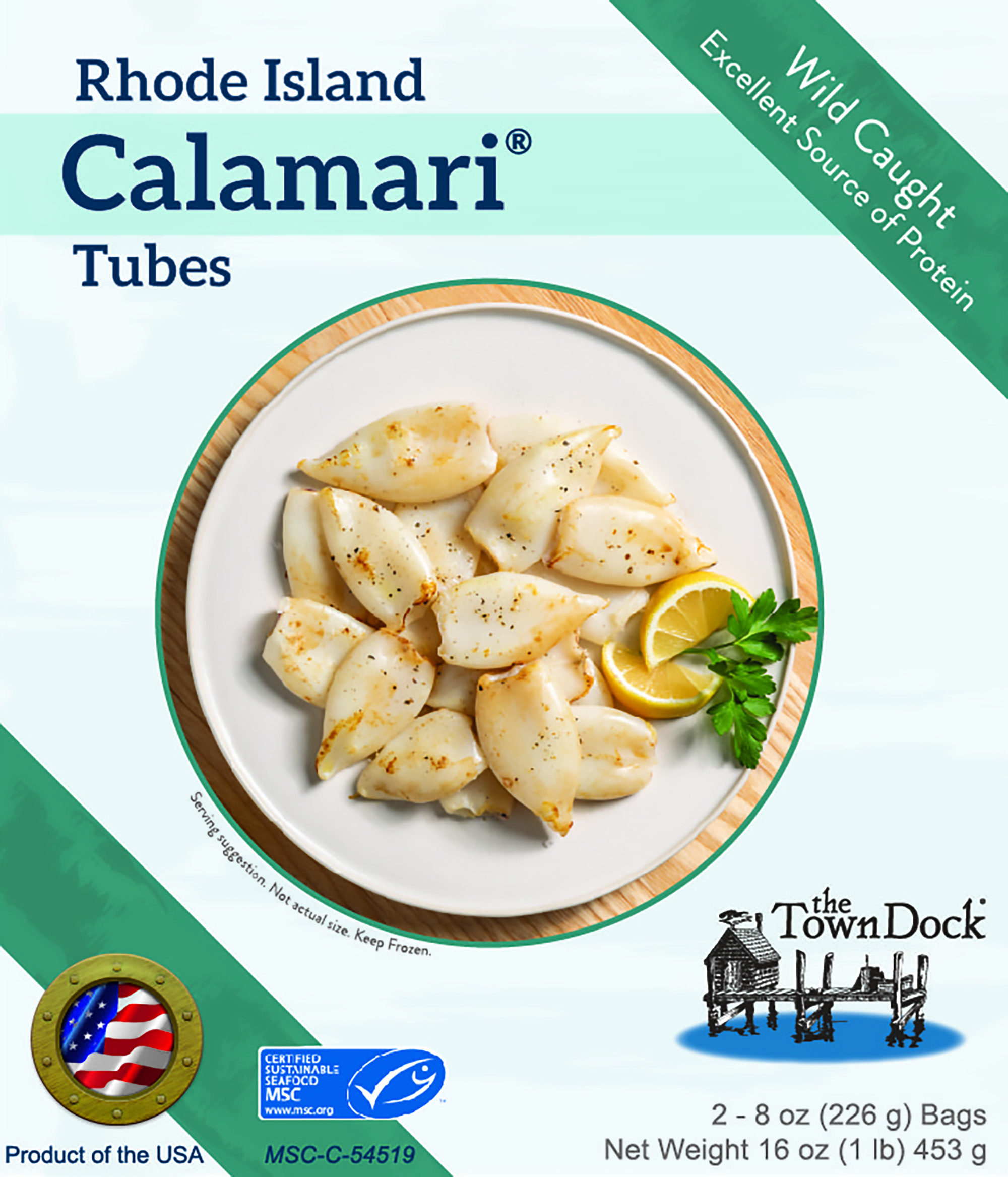 Our Rhode Island Calamari Tubes Retail Box