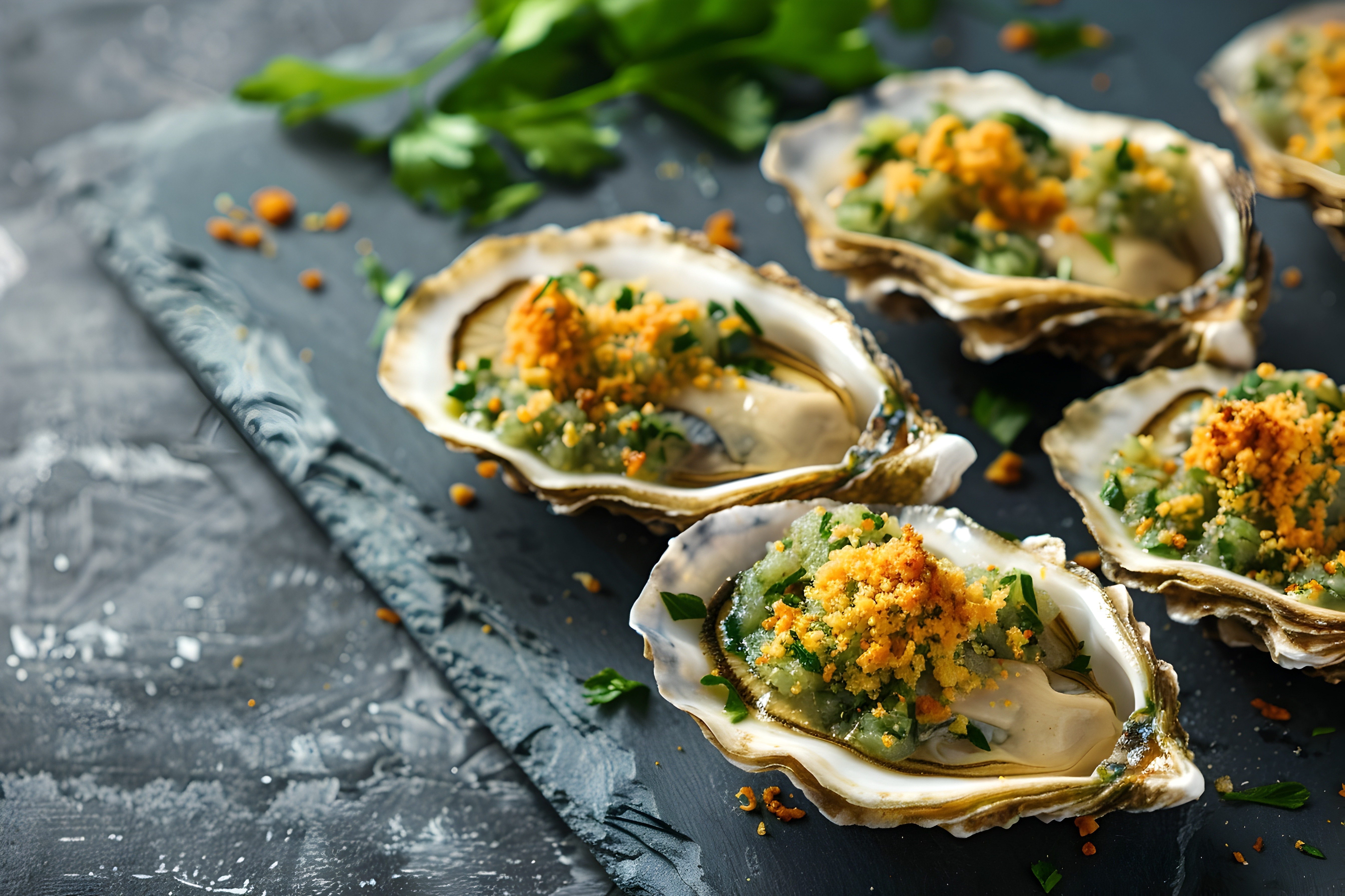 Oysters Rockefeller
