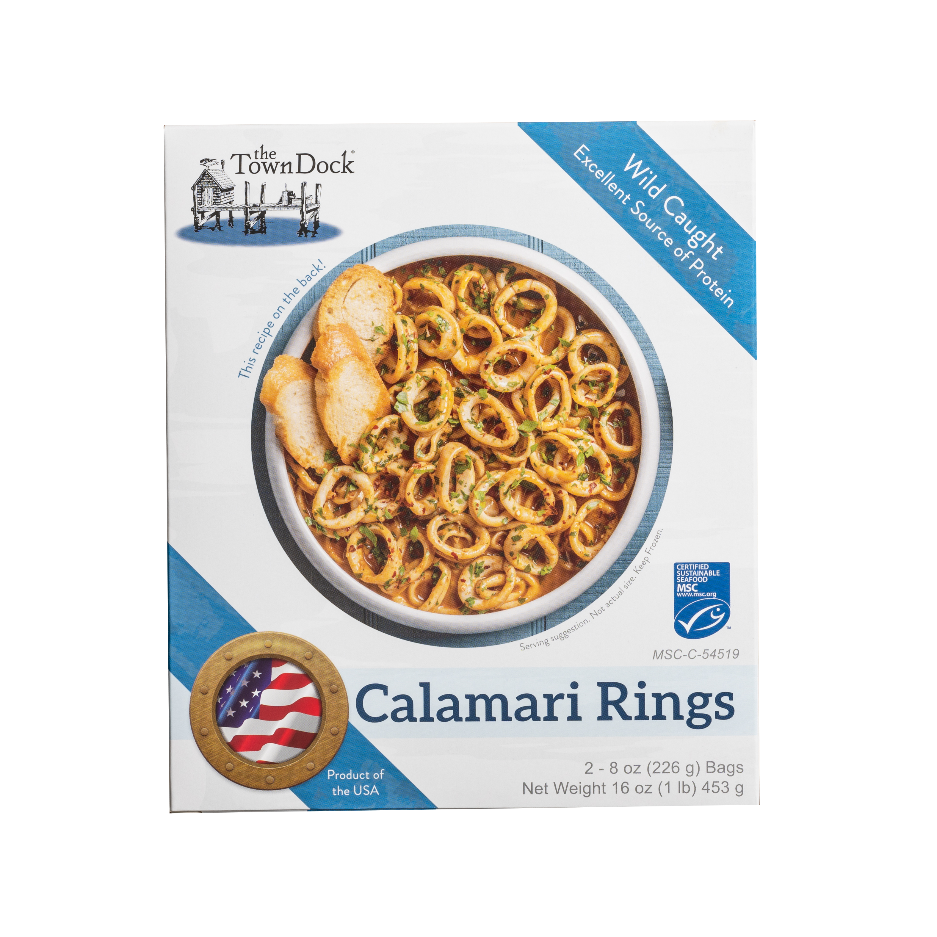 Shortfin Calamari – Rings box with dark blue wrap